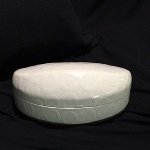 White Coach eyeglass case